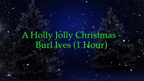holly golly|Burl Ives – A Holly Jolly Christmas Lyrics .